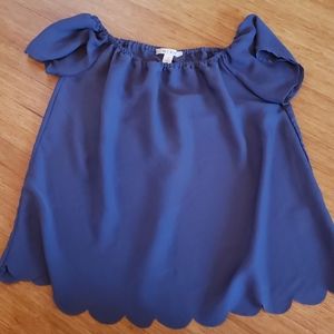 Off the shoulder shirt